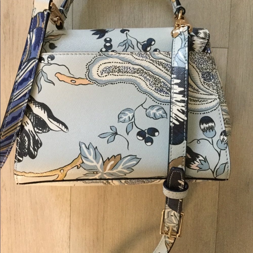 Tory Burch Blue Spring Summer Pattern Single - image 6